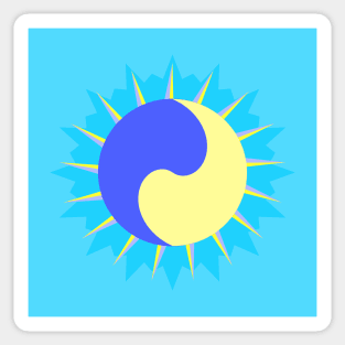 Midday Eclipse Sticker